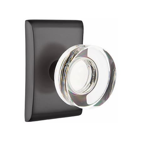 Emtek Flat Black Passage C5111MDCUS19 C5111MDCUS19